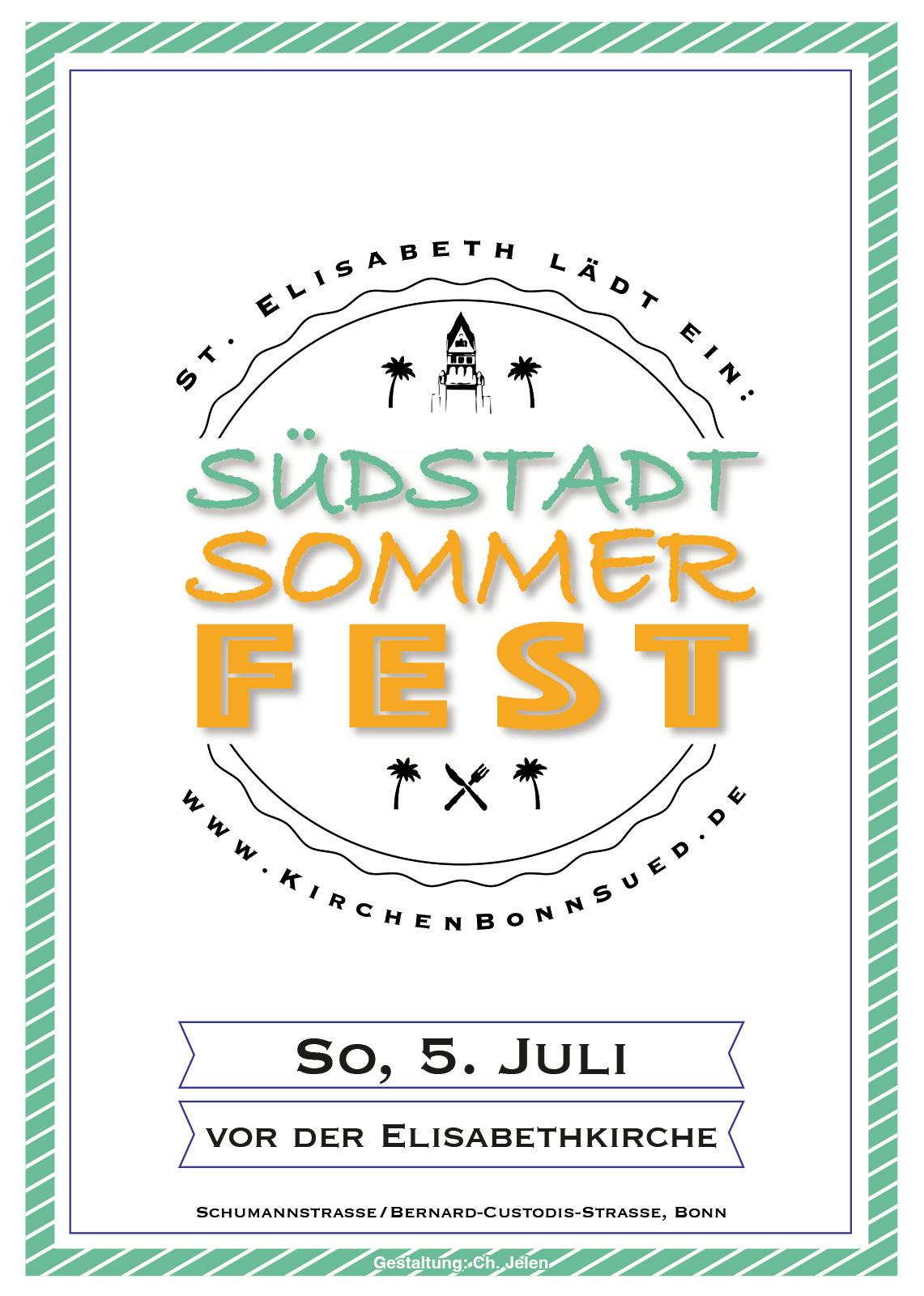 Südstadt-Sommerfest an St. Elisabeth Bonn am 5. Juli 2026