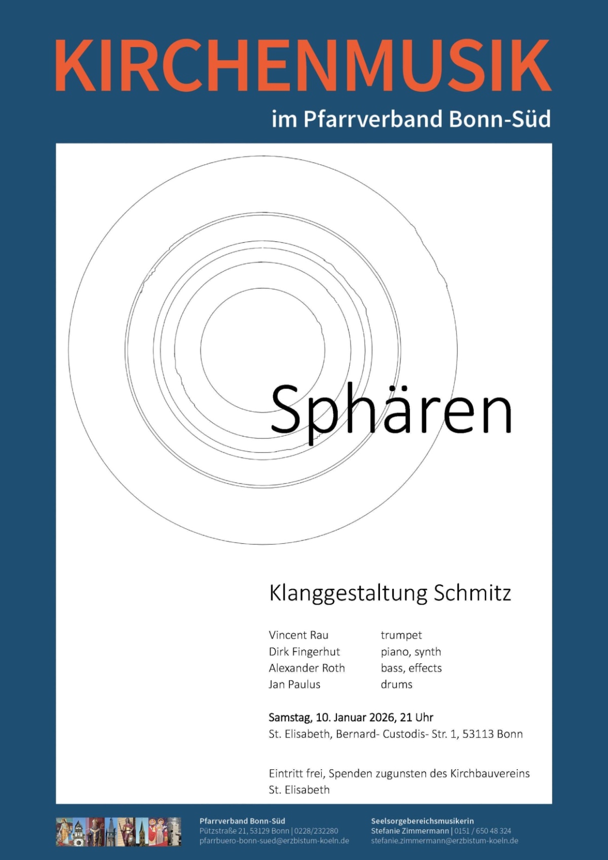 Konzertplakat Sphären