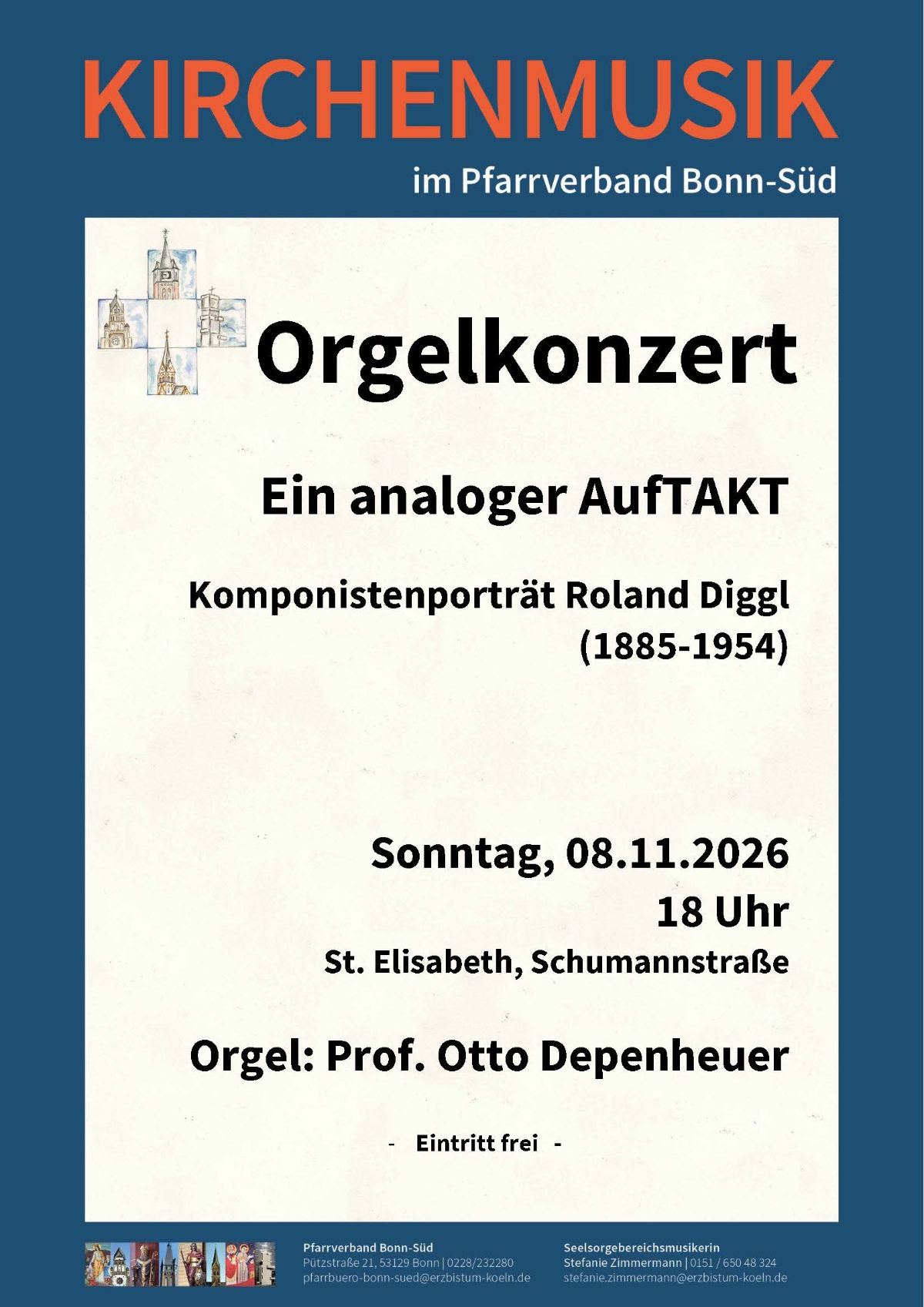 Ogelkonzert 8.11.2026 St. Elisabeth