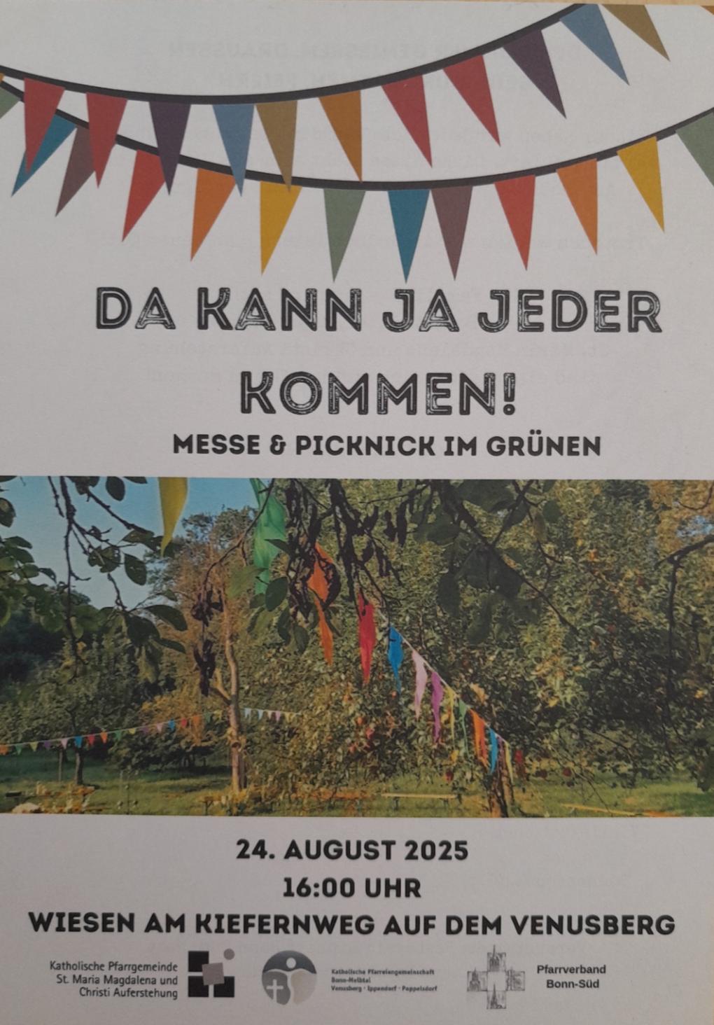 Messe im Grünen