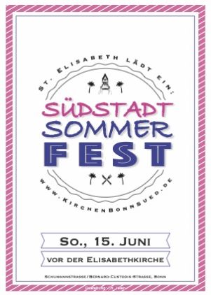Südstadt-Sommerfest St. Elisabeth am 15. Juni 2025